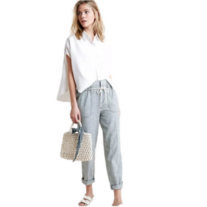 Anthropologie Seashore 🌊 Striped Pants Size S